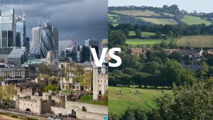 city life and rural life paragraph