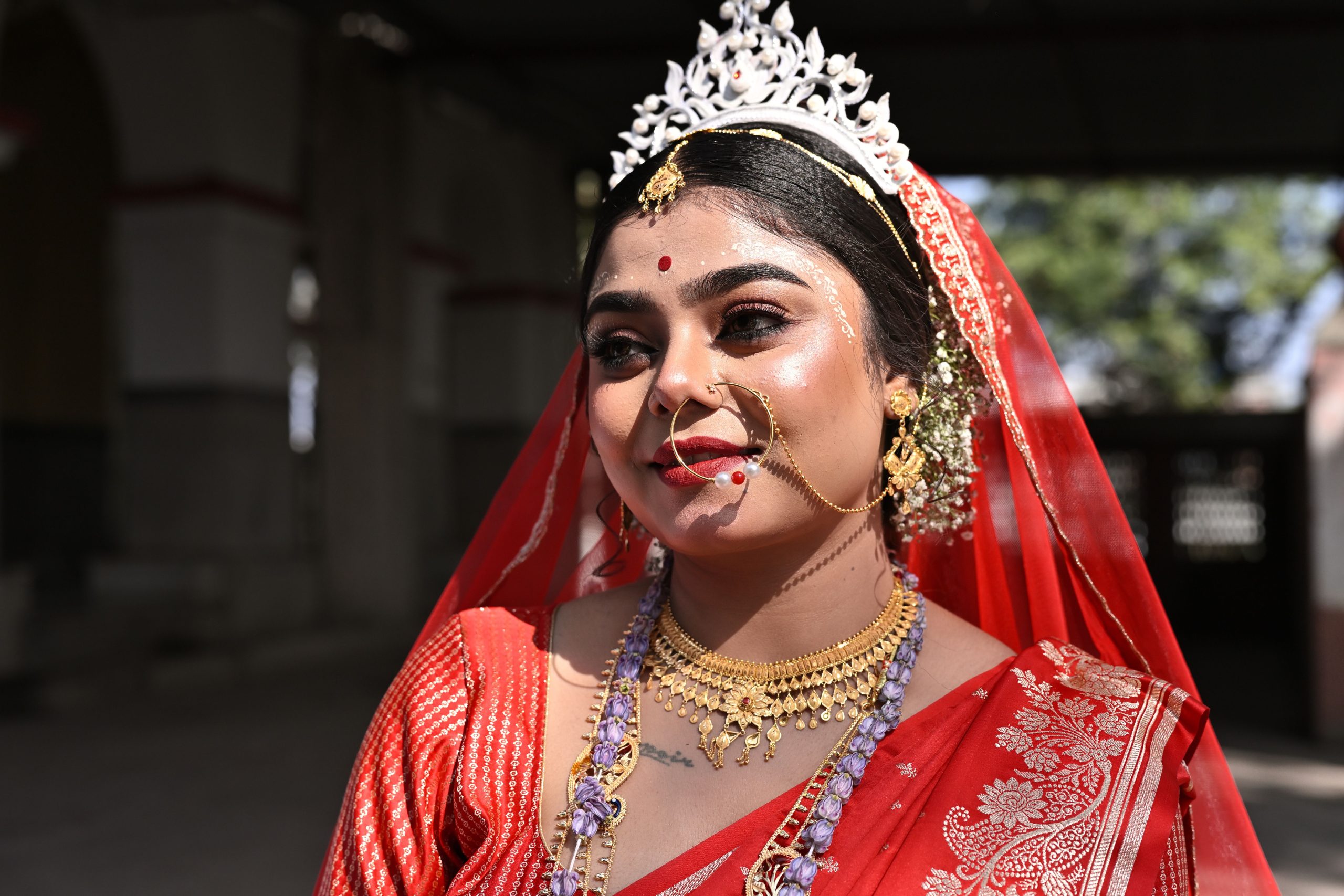 saree caption bangla