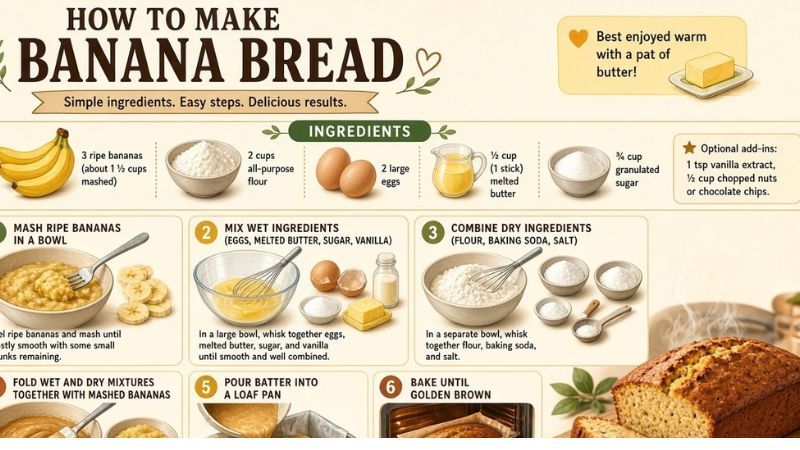 how can i make banana bread