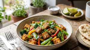 Tofu and Vegetable Stir-Fry